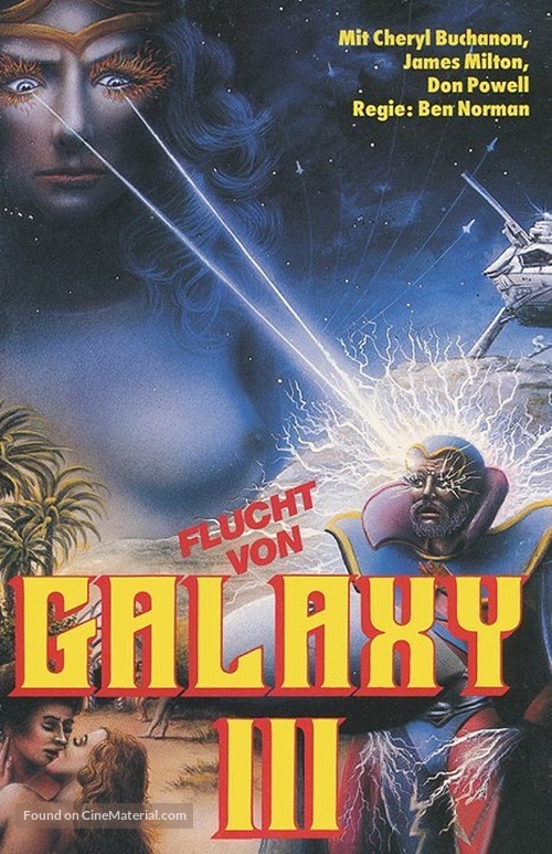 Giochi erotici nella terza galassia (1981) German dvd movie cover