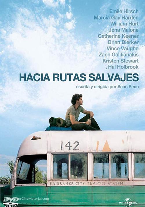 Into the Wild - Spanish DVD movie cover