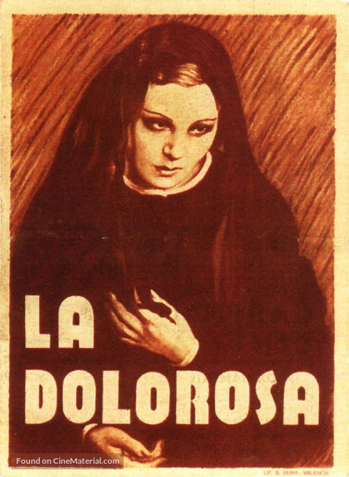 La dolorosa - Spanish Movie Poster