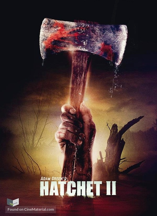 Hatchet 2 - Austrian Blu-Ray movie cover