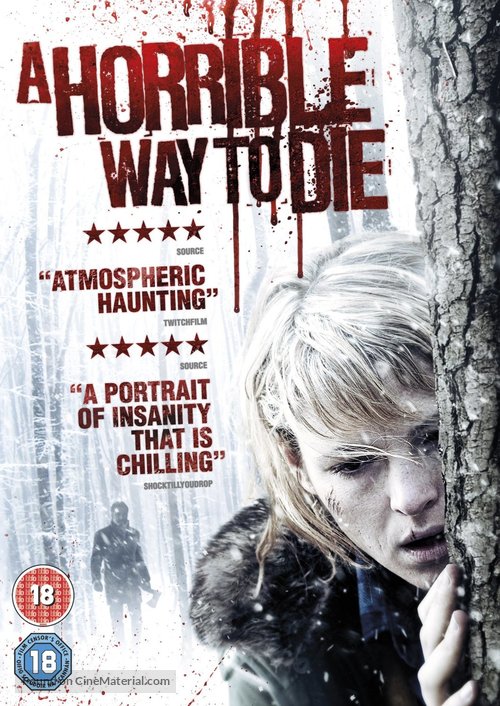 A Horrible Way to Die - British DVD movie cover