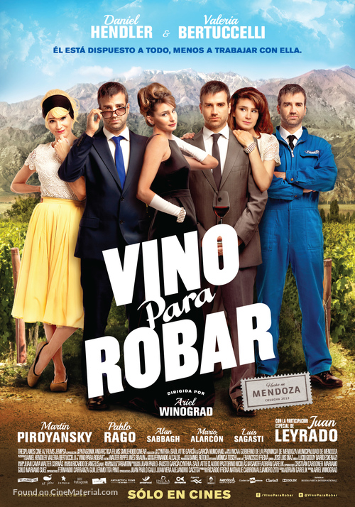 Vino Para Robar - Argentinian Movie Poster