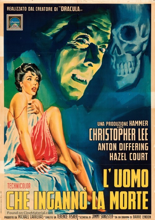 The Man Who Could Cheat Death - Italian Movie Poster