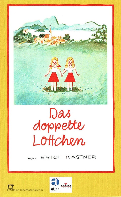 Doppelte Lottchen, Das - German VHS movie cover