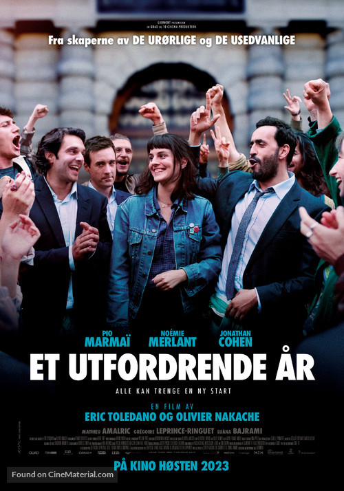 Une ann&eacute;e difficile - Norwegian Movie Poster