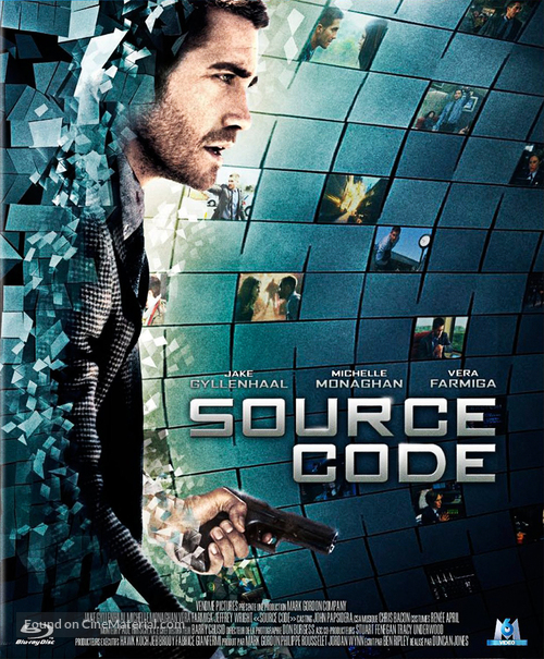 Source Code - French Blu-Ray movie cover