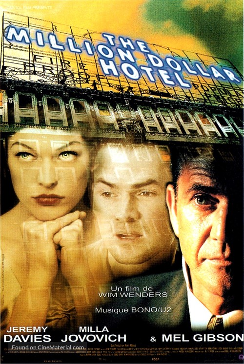 The Million Dollar Hotel - French Movie Poster