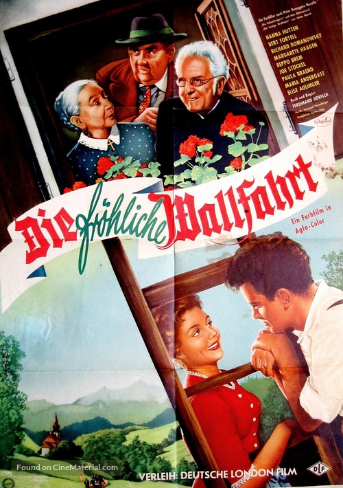 Die fr&ouml;hliche Wallfahrt - German Movie Poster