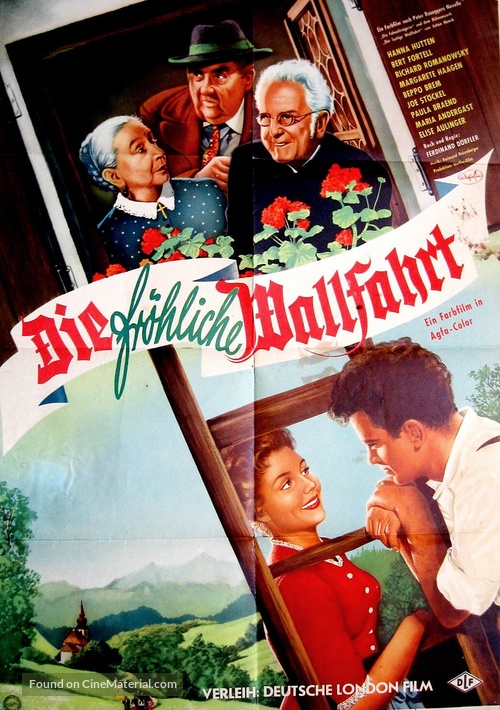 Die fr&ouml;hliche Wallfahrt - German Movie Poster