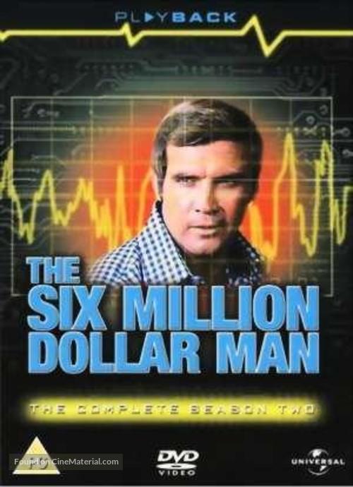 &quot;The Six Million Dollar Man&quot; - British DVD movie cover