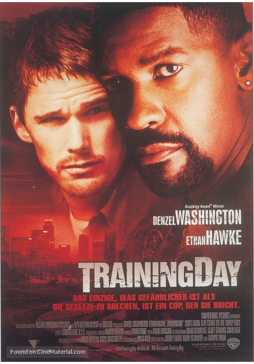 Training Day - German Movie Poster