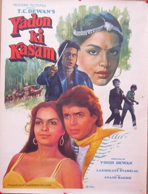 Yaadon Ki Kasam - Indian Movie Poster