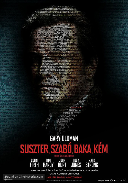 Tinker Tailor Soldier Spy - Hungarian Movie Poster