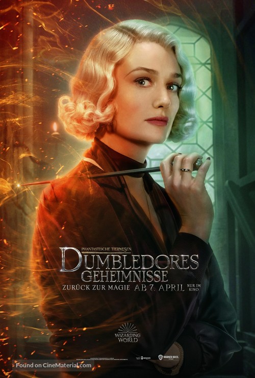 Fantastic Beasts: The Secrets of Dumbledore - German Movie Poster