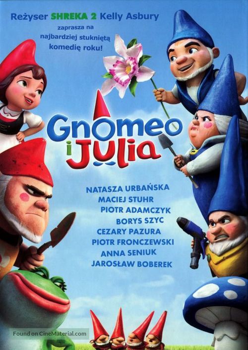 Gnomeo &amp; Juliet - Polish DVD movie cover