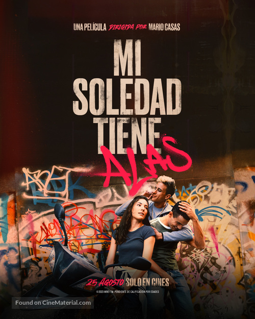 Mi soledad tiene alas - Spanish Movie Poster