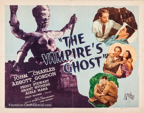 The Vampire&#039;s Ghost - Movie Poster