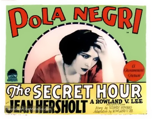 The Secret Hour - Movie Poster