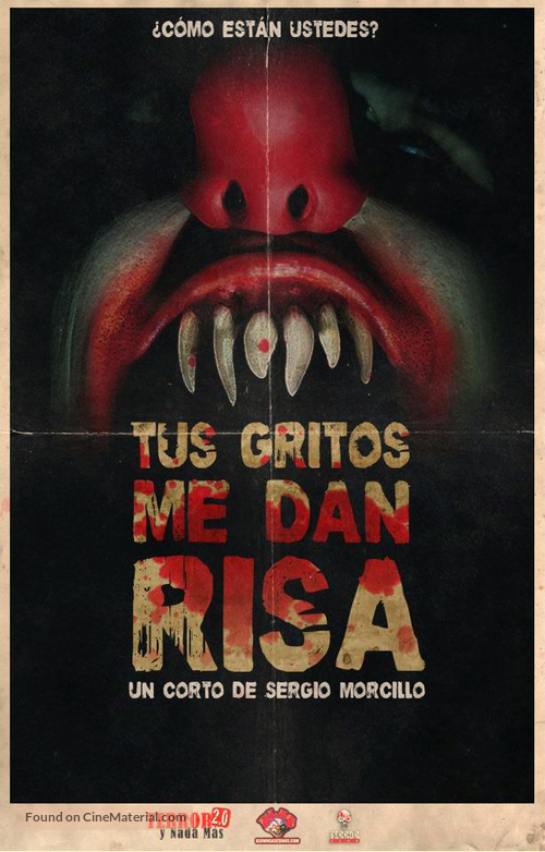 Tus gritos me dan risa - Spanish Movie Poster