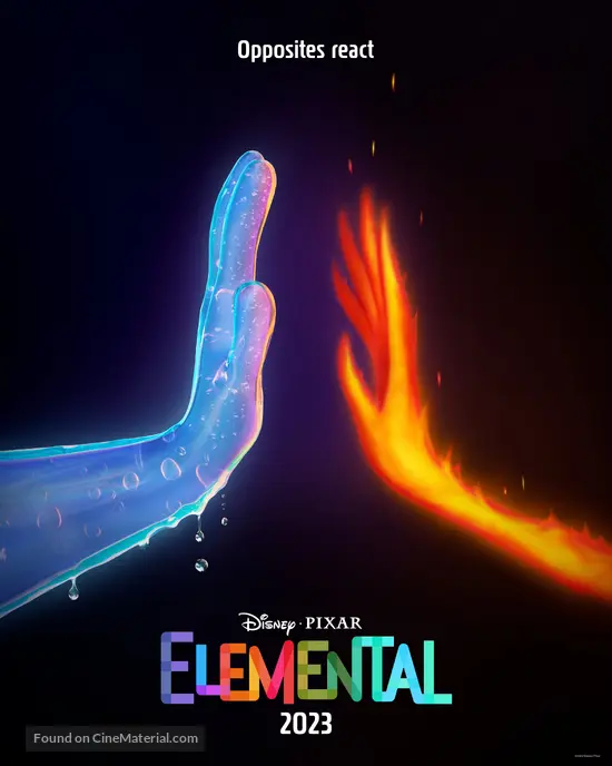 Elemental (2023) movie poster