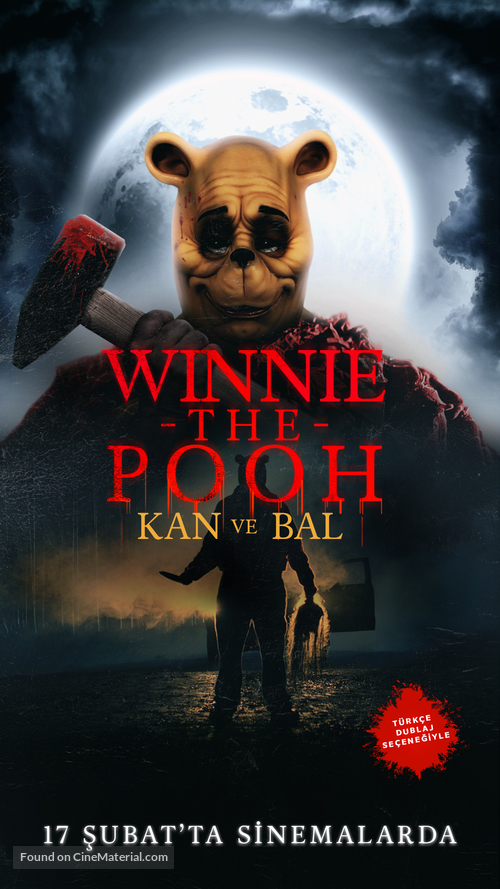 Winnie-The-Pooh: Blood and Honey - Turkish Movie Poster