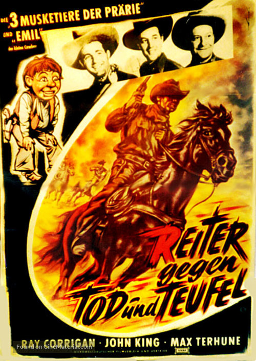 The Kid&#039;s Last Ride - German Movie Poster