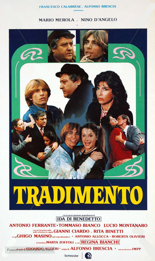 Tradimento - Italian Movie Poster