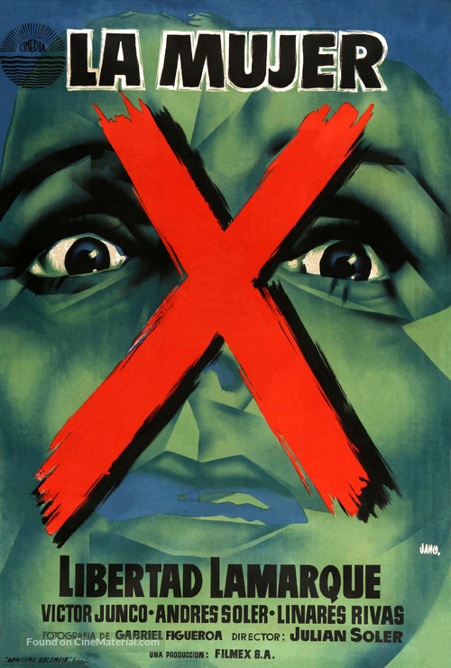 La mujer X - Spanish Movie Poster