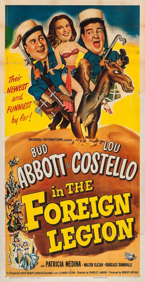 Abbott and Costello in the Foreign Legion - Movie Poster