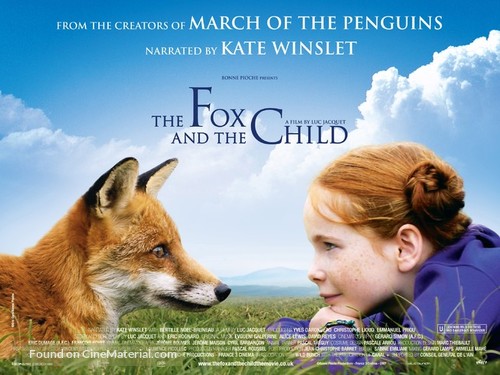 Le renard et l&#039;enfant - British Movie Poster