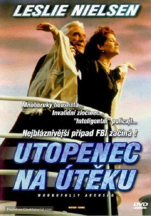 Wrongfully Accused - Czech DVD movie cover
