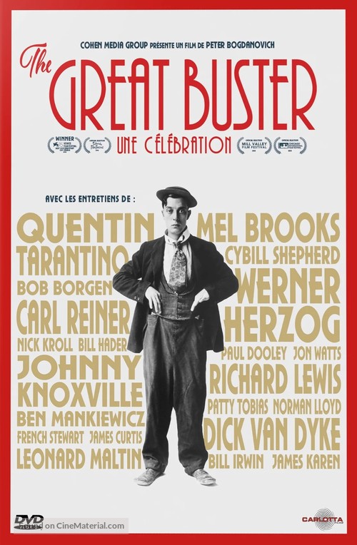 The Great Buster - French DVD movie cover