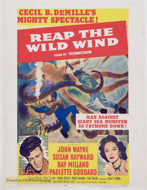 Reap the Wild Wind - Theatrical movie poster