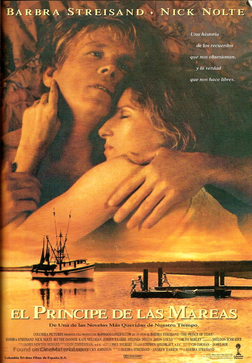 The Prince of Tides - Spanish Movie Poster
