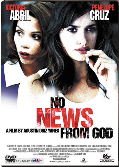 Sin Noticias De Dios - DVD movie cover