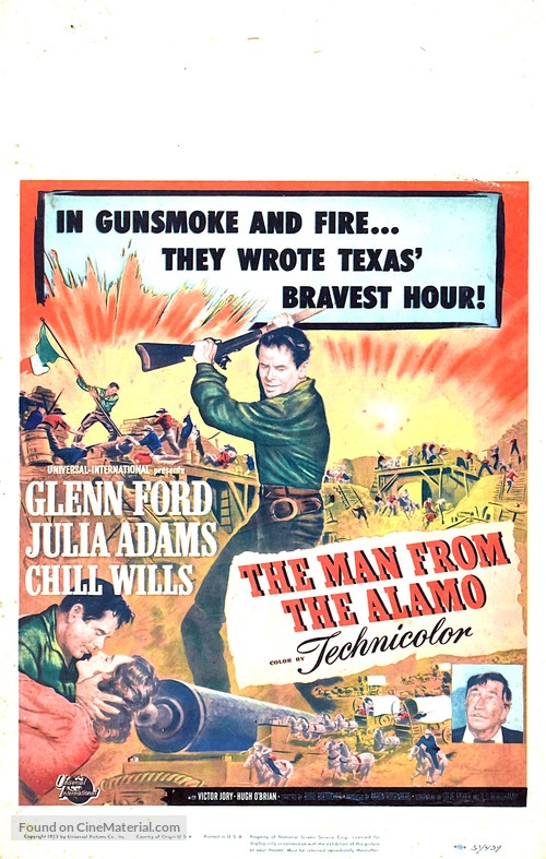 The Man from the Alamo - Movie Poster