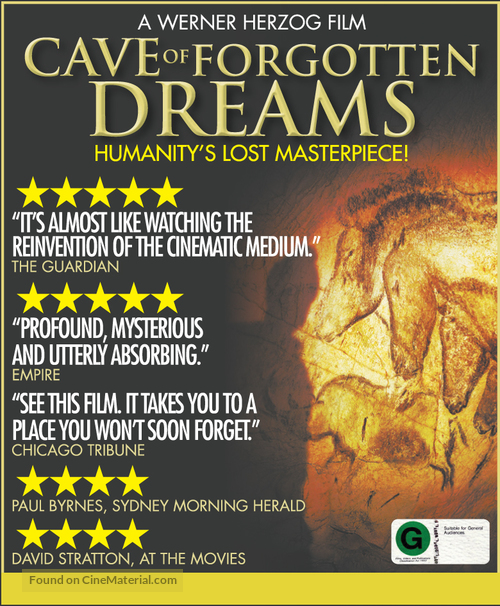 Cave of Forgotten Dreams - New Zealand Movie Poster