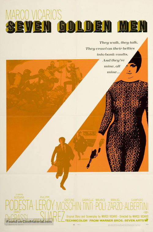 Sette uomini d&#039;oro - Movie Poster