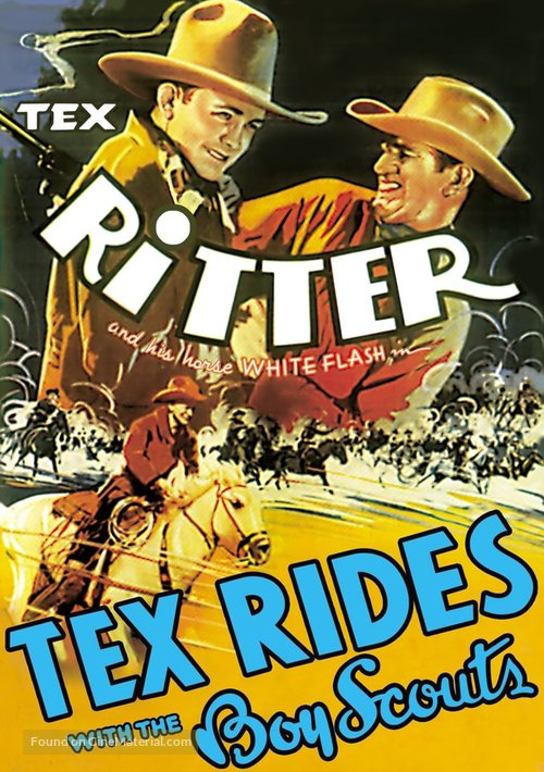 Tex Rides with the Boy Scouts - DVD movie cover