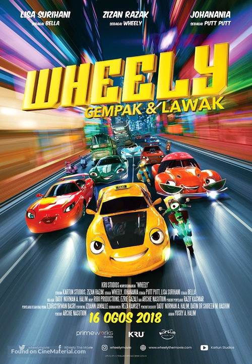 Wheely - Malaysian Movie Poster