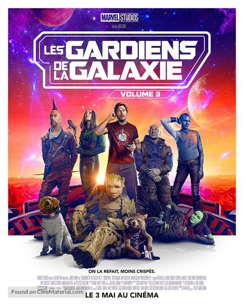 Guardians of the Galaxy Vol. 3 - French Movie Poster