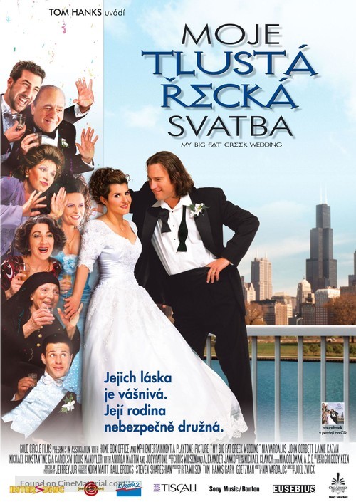 My Big Fat Greek Wedding - Czech Theatrical movie poster