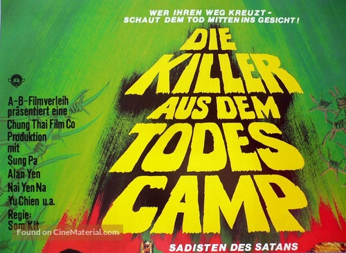 Killer Elephants - German poster