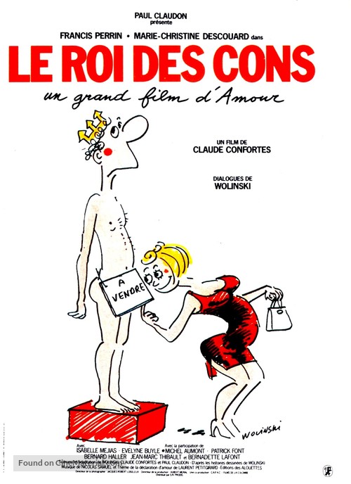 Le roi des cons - French Movie Poster