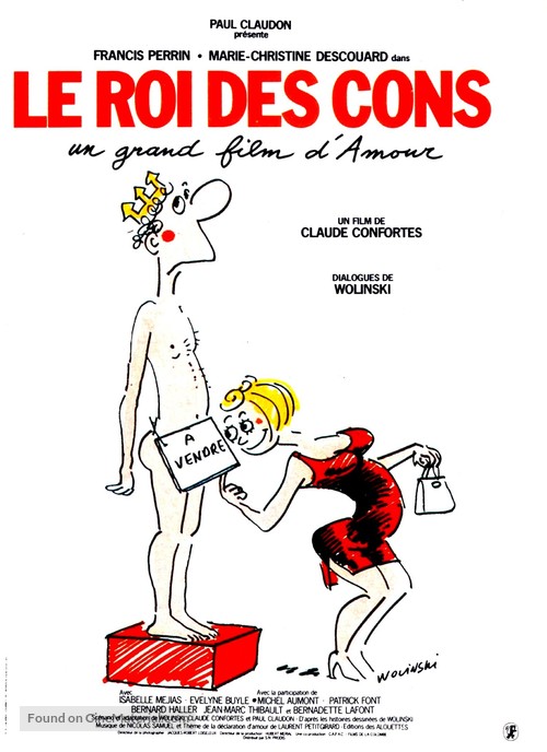 Le roi des cons - French Movie Poster