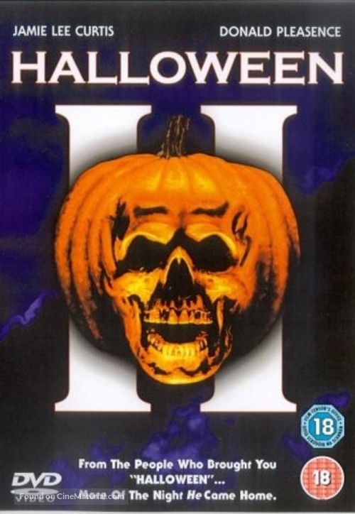 Halloween II - British DVD movie cover