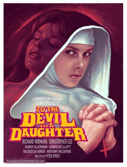 To the Devil a Daughter - British poster