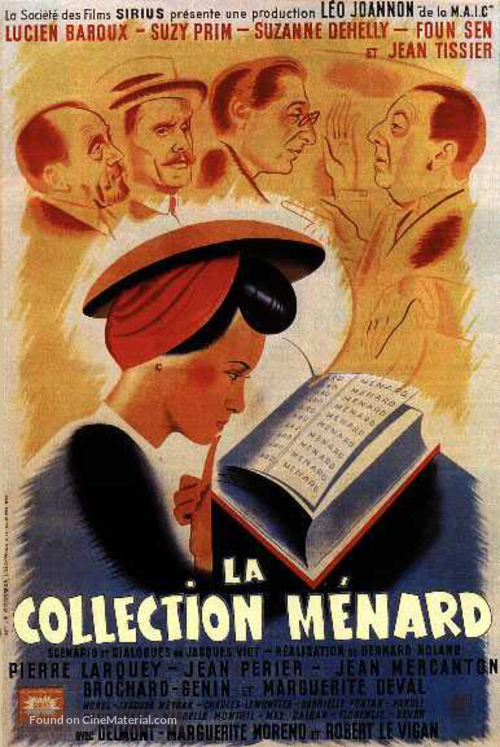La collection M&eacute;nard - French Movie Poster
