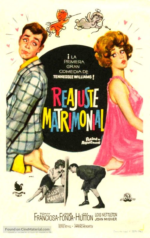 Period of Adjustment - Spanish Movie Poster