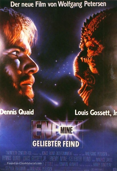 Enemy Mine - German Movie Poster